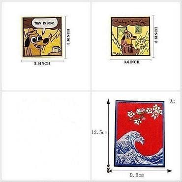 кийим утук: Наклейка Термо аппликация, наклейка, нашивка, вышивка на одежду на — 1