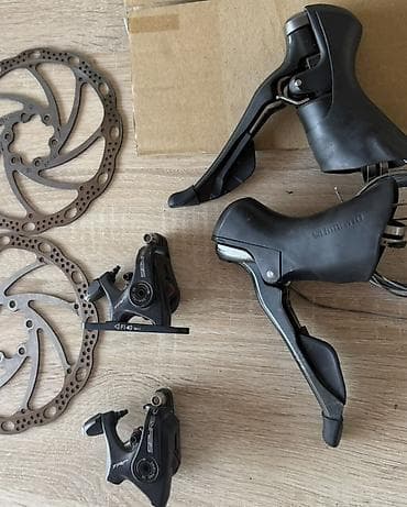 свежий рыба: 🚴‍♂️ Продам комплект Shimano Tiagra 2×10 + TRP Spyre + роторы — 1