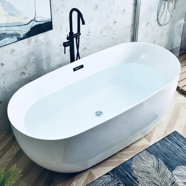 аквариум круглый: Ванна, Овальная, Материал: Акрил, Размер: 170 x 80 см — 1