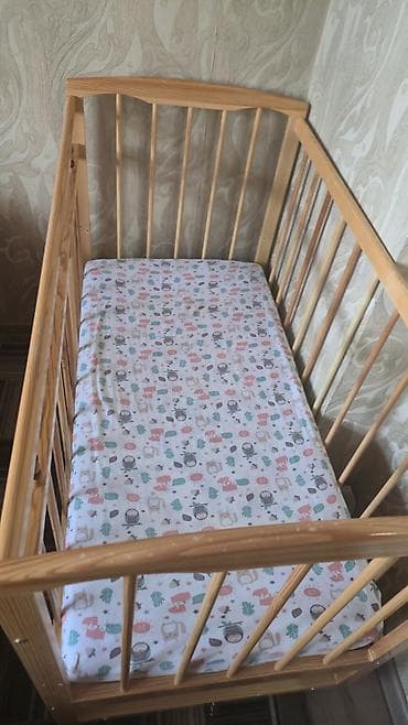 Оюнчуктар: Кроватка-манеж практически новая, толком не пользовались-ребенок спал — 4