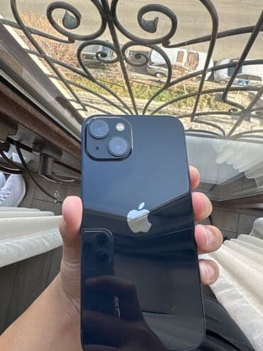 игровые телефоны бишкек: IPhone 13, Б/у, 128 ГБ, Midnight, Чехол, 96 % — 2