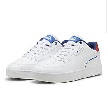 женские белые джинсы стрейч: Мужские кроссовки, 45, Puma, Б/у, цвет - Белый — 1