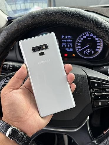 hotwav note 12: Samsung Galaxy Note 9, Б/у, 128 ГБ, цвет - Белый, 2 SIM — 1