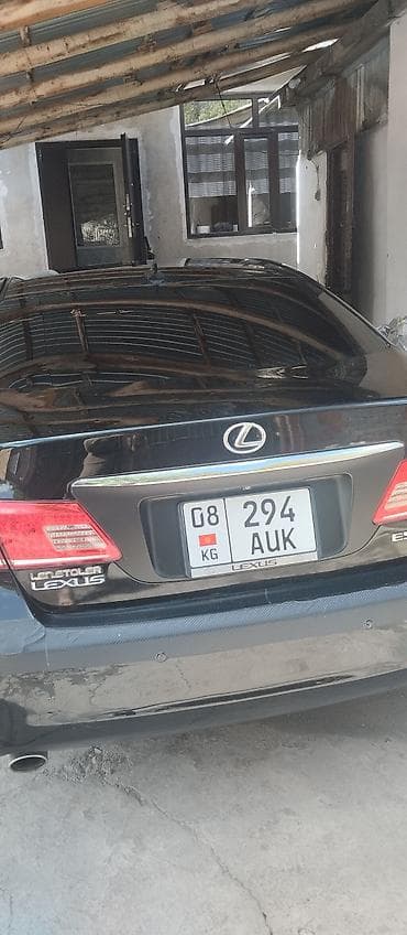 bme e34: Lexus ES: 2010 г., 3.5 л, Автомат, Бензин, Седан — 5