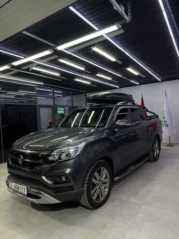 авто в рассрочку без банка без первоначального взноса в бишкеке: Ssangyong Rexton: 2019 г., 2.2 л, Автомат, Гибрид, Пикап — 1