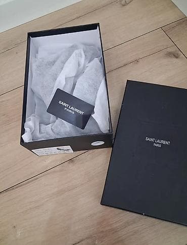 saint lauren: Женские босоножки Saint Laurent Opyum - Цвет: черный - Материал — 3