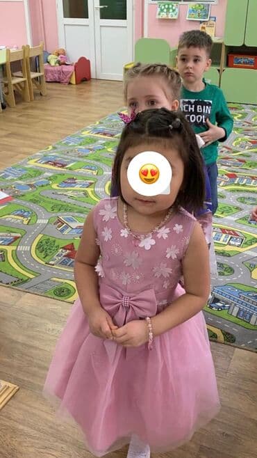 платья для спортивных бальных танцев для детей: Нарядное платье на девочку 4-5 лет,одевала дочка один раз на утреннике — 1