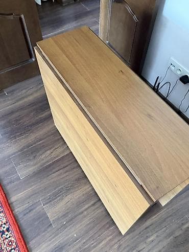 coffee table: Стол трансформер Для кухни, Стол-книжка, цвет - Коричневый — 2
