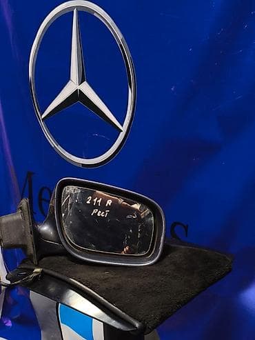 боковое зеркало 211: Боковое правое Зеркало Mercedes-Benz Б/у, Оригинал — 2