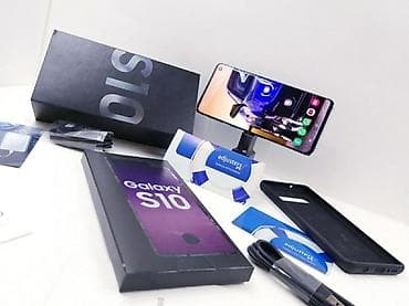 1440: Samsung Galaxy S10, Б/у, 128 ГБ, цвет - Черный, 1 SIM, 2 SIM — 5