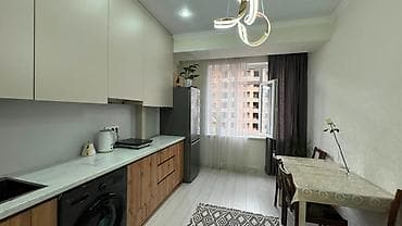 Квартиры: 1 комната, 42 м², Элитка, Джал мкр (в т.ч. Верхний, Нижний, Средний) Элитка, 11 этаж, Евроремонт — 7