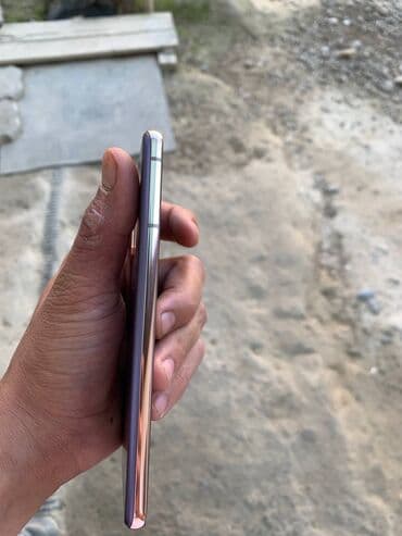 телефон р: Samsung Galaxy S21 5G, 256 ГБ, түсү - Кызгылт көк, 1 SIM — 3