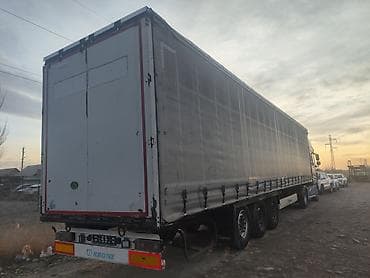 Прицеп, Krone, Тентованный, от 12 т, Б/у