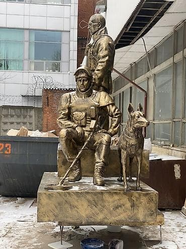 Искусство и коллекционирование: Скульптурные композиции на военную тематику — авторская мастерская. - — 7