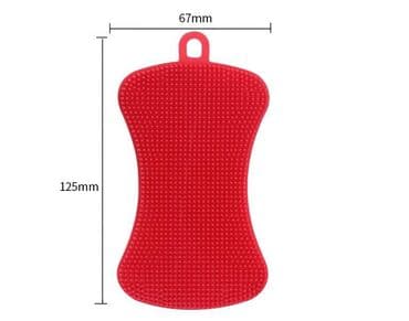 перчатки для посуды: Губка для мытья посуды, изготовлена из пищевого силикона, на котором — 3