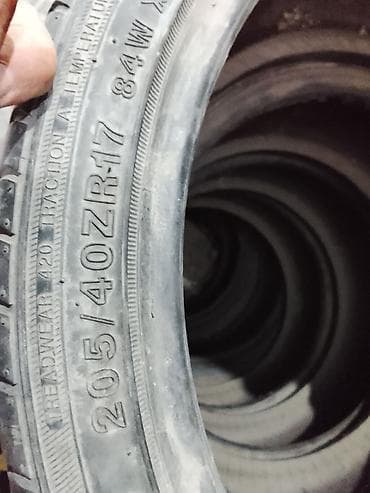 Шины: Летние шины 205/40 ZR17 84W - Размер: 205/40 R17 - Индекс — 1