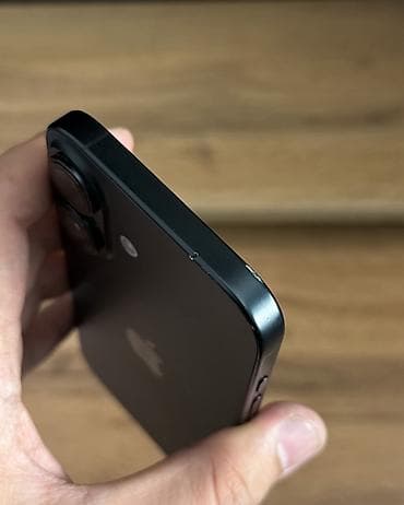 монитор компа: IPhone 16, Б/у, 128 ГБ, Черный, Коробка, 100 % — 8
