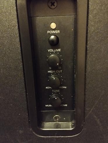 штатный сабвуфер: Продаю большой сабвуфер Yamaha yst-sw300 для дома и студий, вес 26 кг — 5