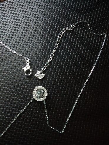 купить свадебное платье недорого: Продам колье swarovski crystals sparkling dance round, белые — 6