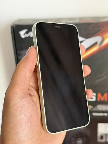 IPhone 12 mini, Колдонулган, 128 ГБ, Жашыл, Каптама, 73 % — 2