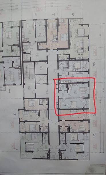 Недвижимость: 1 комната, 52 м², 4 этаж, ПСО (под самоотделку) — 1