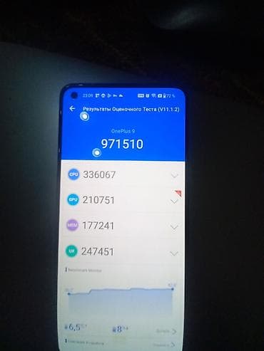 oneplus 9 pro: OnePlus 9, Б/у, 128 ГБ, цвет - Синий — 1