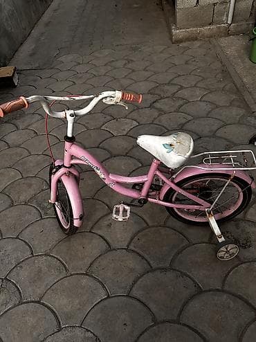 Детский велосипед, 2-колесный, 4 - 6 лет, Для девочки, Б/у at lalafo.kg Детский велосипед, 2-колесный, 4 - 6 лет, Для девочки, Б/у
