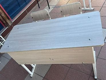 stol: Комплект парты и стула, Б/у — 1