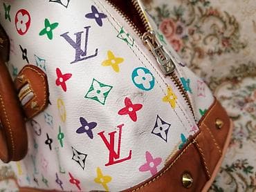 Аксессуары: Классическая сумка, Louis Vuitton, Франция, Материал: Искусственная кожа, Застежка на молнии, Женские — 8