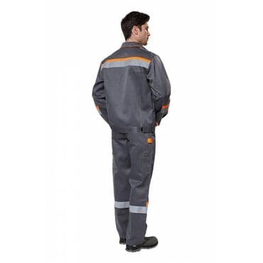 спецовка комбинезон: Костюм "комфорт 2" серый/оранжевый защита и свойства защита от общих — 3
