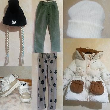 Балдардын башка кийимдери: ВСЁ ЗА 1000 сом. Комплект детской одежды для девочки 2–3 лет. Вещи в — 1