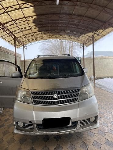 фаркоп на гольф 2: Toyota Alphard: 2003 г., 2.4 л, Автомат, Газ, Минивэн — 1