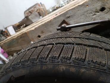 диск 16 размер: Шины Зима Разноширокие. 20 диски. Стояли на БМВ F15. Состояние 90%/ — 4