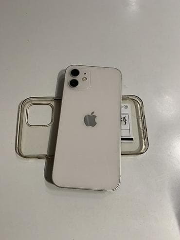 айфо 12: IPhone 12, 64 ГБ, Белый, Чехол — 1