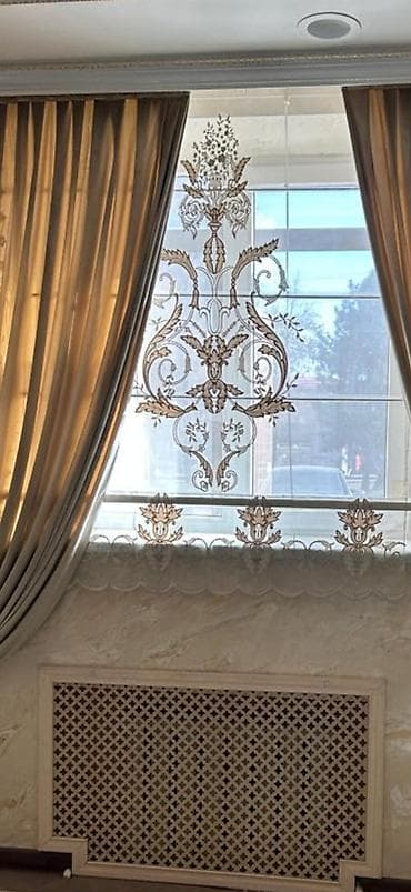 Текстиль: Рулонные шторы с классическим ажурным узором - Декоративные рулонные — 4