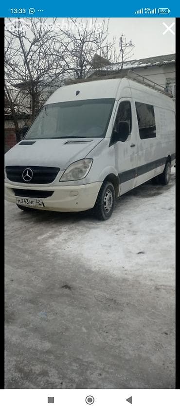 кран ман: Грузовик, Mercedes-Benz, Стандарт, 5 т, Б/у — 1