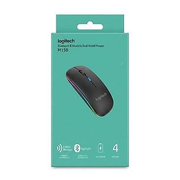 Беспроводная мышь Logitech M150 - Два режима подключения: 2.4 ГГц