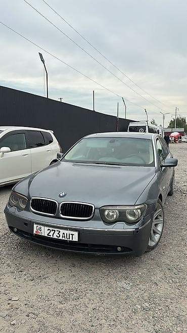 Продажа авто: BMW 7 series: 2002 г., 4.8 л, Автомат, Бензин, Седан — 1