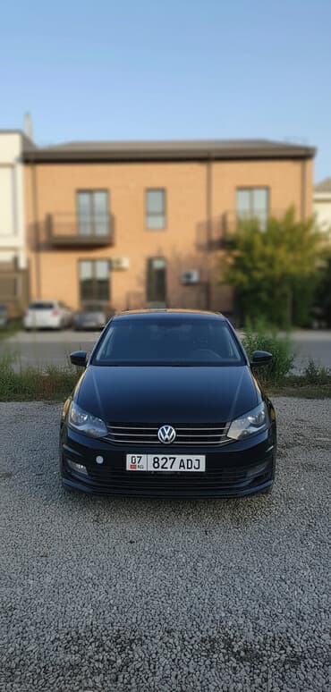 новые шины: Volkswagen Polo: 2016 г., 1.6 л, Автомат, Бензиновая, Седан — 1