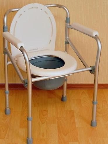ламинари маска: Ходунки и кресло-туалет для пожилых или инвалидов, Б/У Состояние — 2