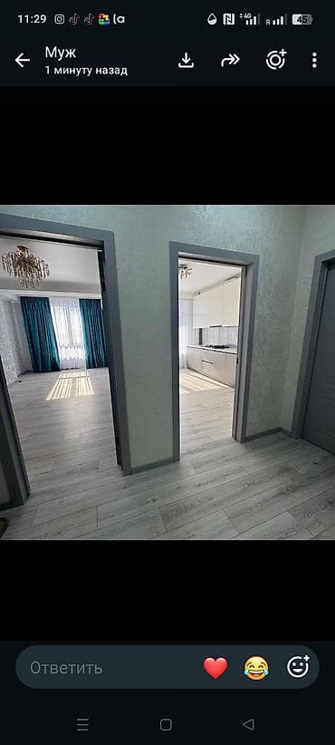 1 комната, 49 м², Аламединский рынок / базар Элитка, 10 этаж, Дизайнерский ремонт — 3