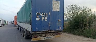 круглое зеркало: Прицеп, Krone, Шторный — 1