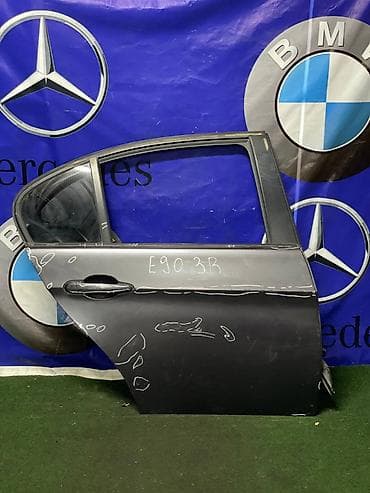 e90 bmw: Дверь Задняя правая BMW, Б/у, Оригинал — 1