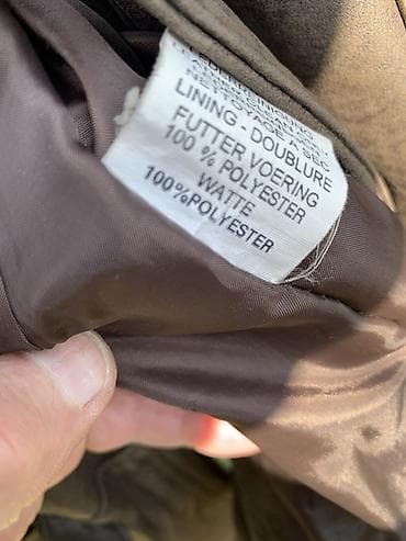 Баш кийимдер: Эркектердин пальтосу, 3XL, Колдонулган, түсү - Күрөң, Өзү алып кетүү, Акысыз жеткирүү, Акылуу жеткирүү — 4