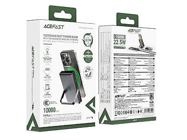 amazon kindle fire: Повербанк 10000 мА*ч "ACEFAST" M17 ﻿Портативный аккумулятор — 6