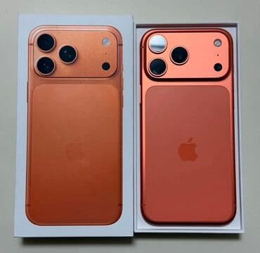 iphone бу цена: IPhone 17 Pro Max, Б/у, 256 ГБ, Оранжевый, Коробка, 100 % — 1