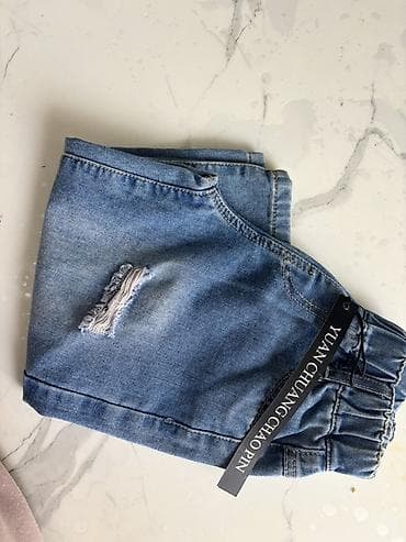 теплые джинсы: Джинсы и брюки, цвет - Голубой — 3