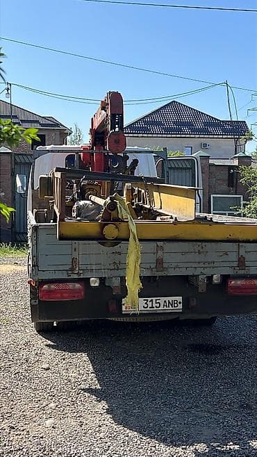 Автоуслуги: Услуги манипулятора (кран-борта) и вилочный Кара - Автомобиль с КМУ — 3