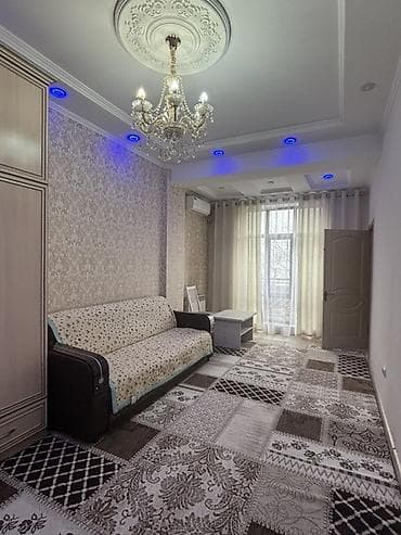 1room flat: 2 комнаты, С мебелью полностью — 3