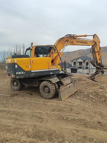 Экскаватор, Hyundai, 2010 г., Дөңгөлөктүү — 4